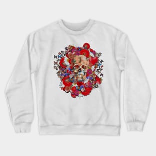 Skull Flower Power 18 Crewneck Sweatshirt